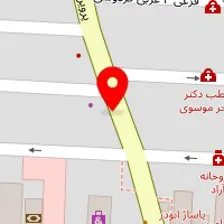 لوستر آباژور دکوراتیو شب نقره ای