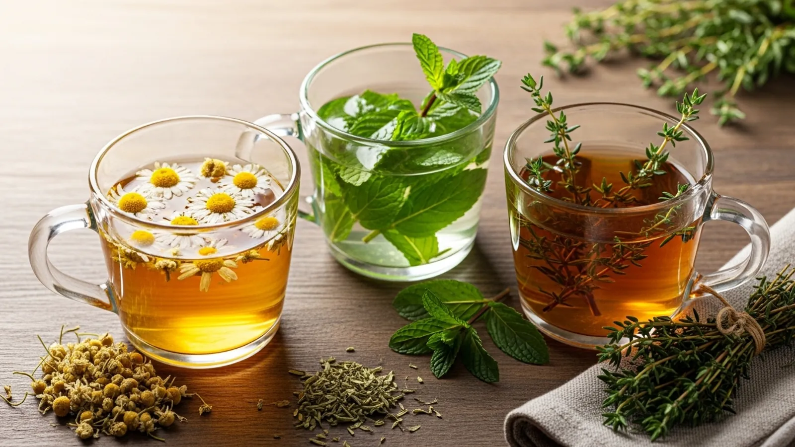 دمنوش‌های گیاهی آرام‌بخش