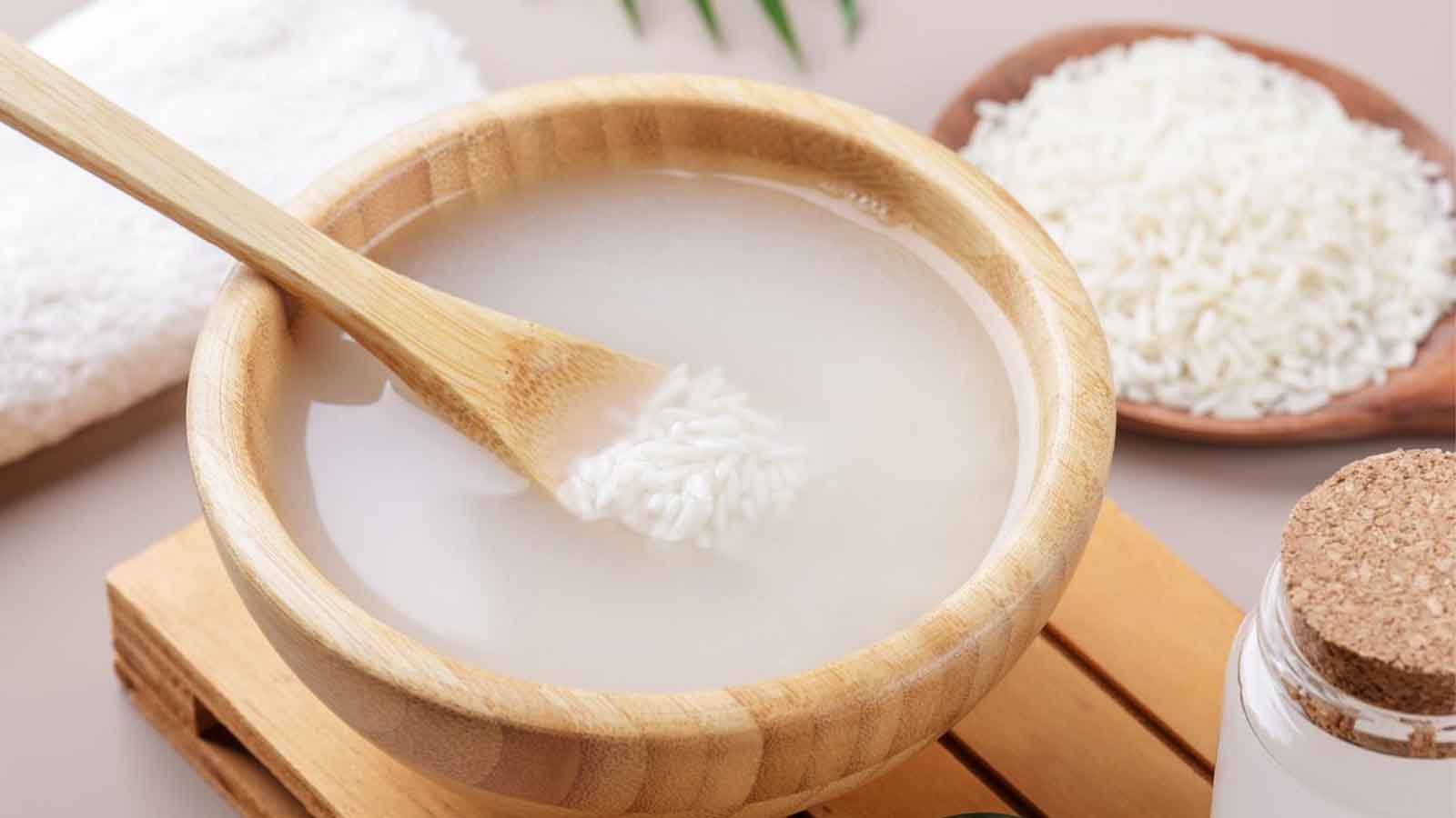 طرز تهیه آب برنج برای مو