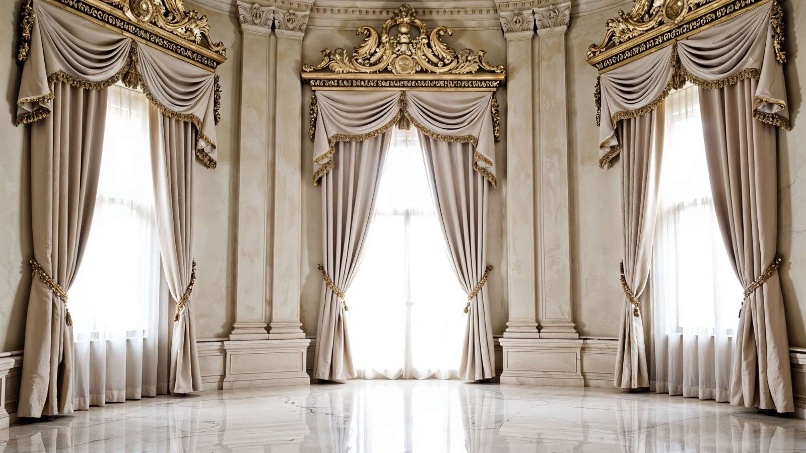 مدلهای پرده کلاسیک و سلطنتی