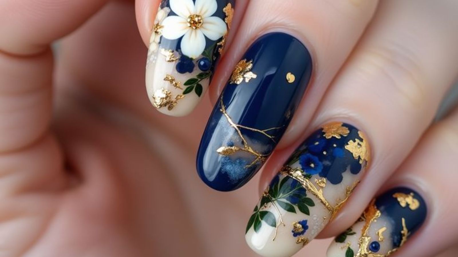 طرح ناخن مجلسی دخترانه