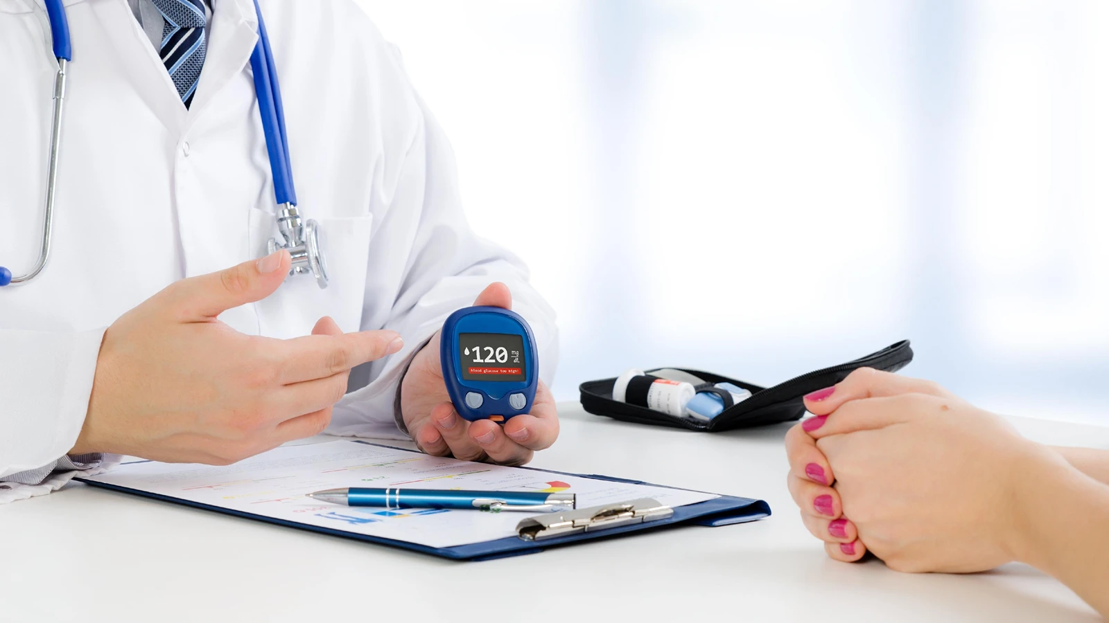 مشورت با پزشک دیابت