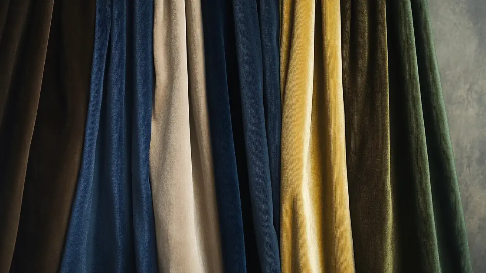 انواع رنگهای پرده