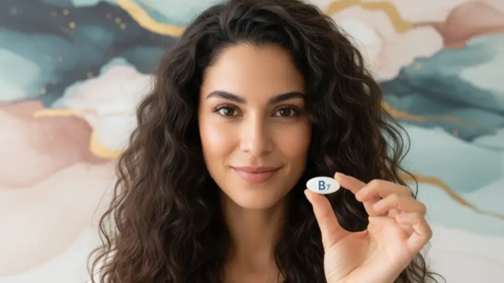 بیوتین برای رشد مو