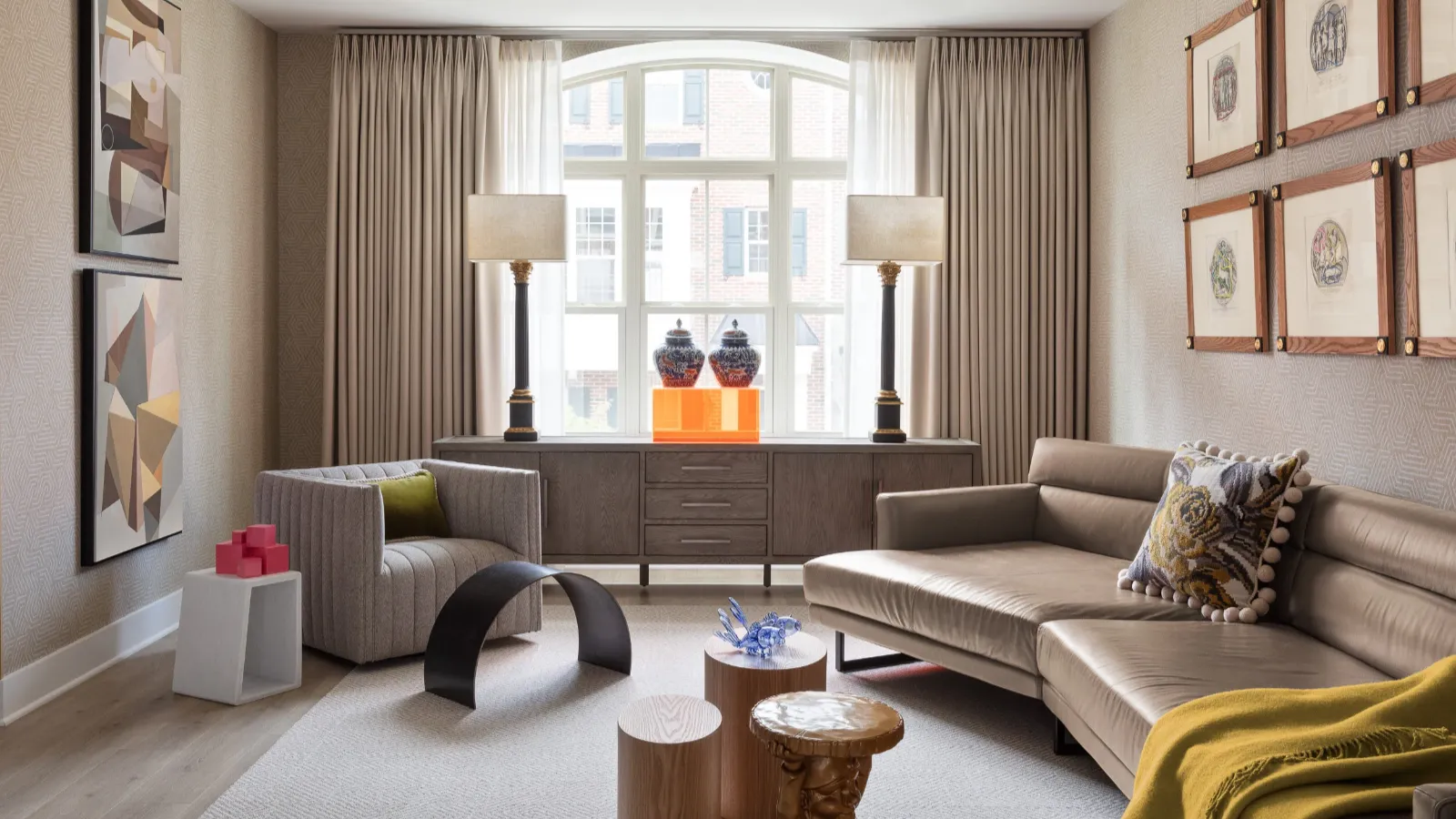 مدل پرده لایهای