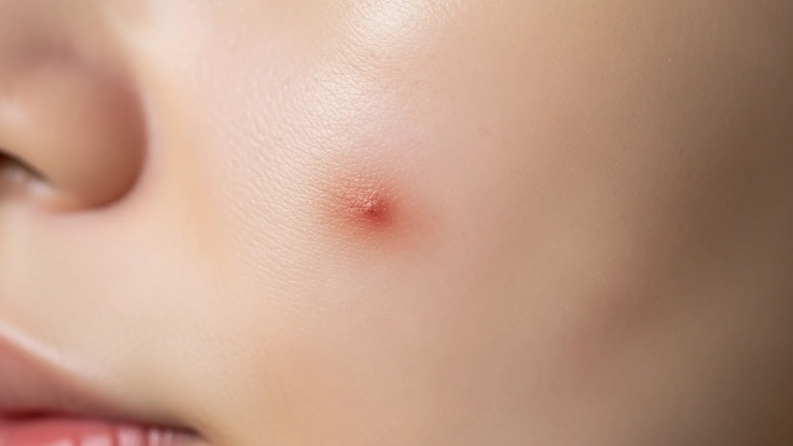 جوش چرکی صورت