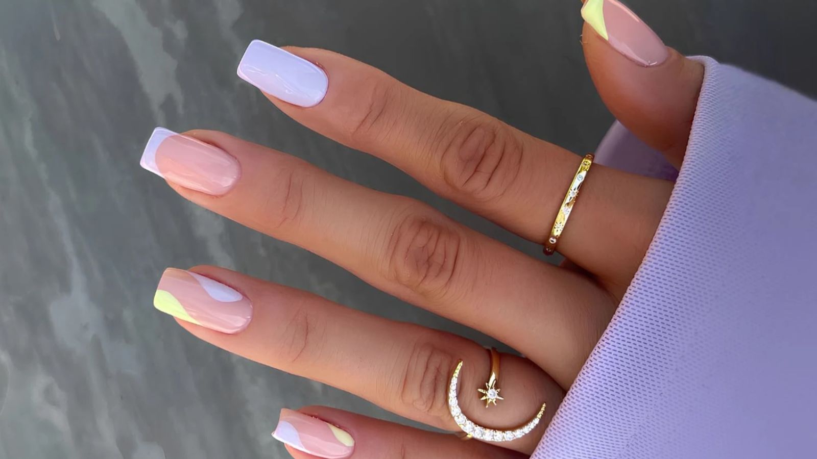 مدل ناخن دخترانه مناسب بهار