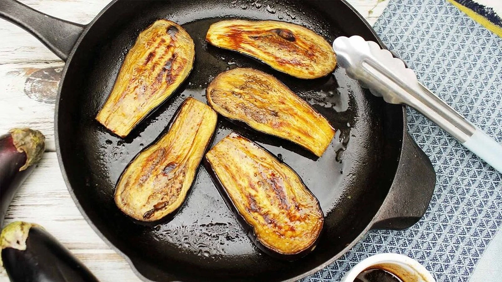 سرخ کردن اصولی بادمجان