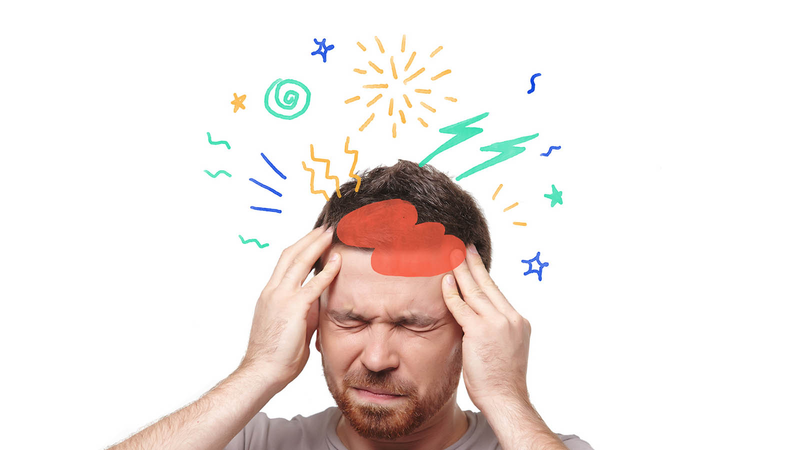 سردرد پیشانی و بالای سر