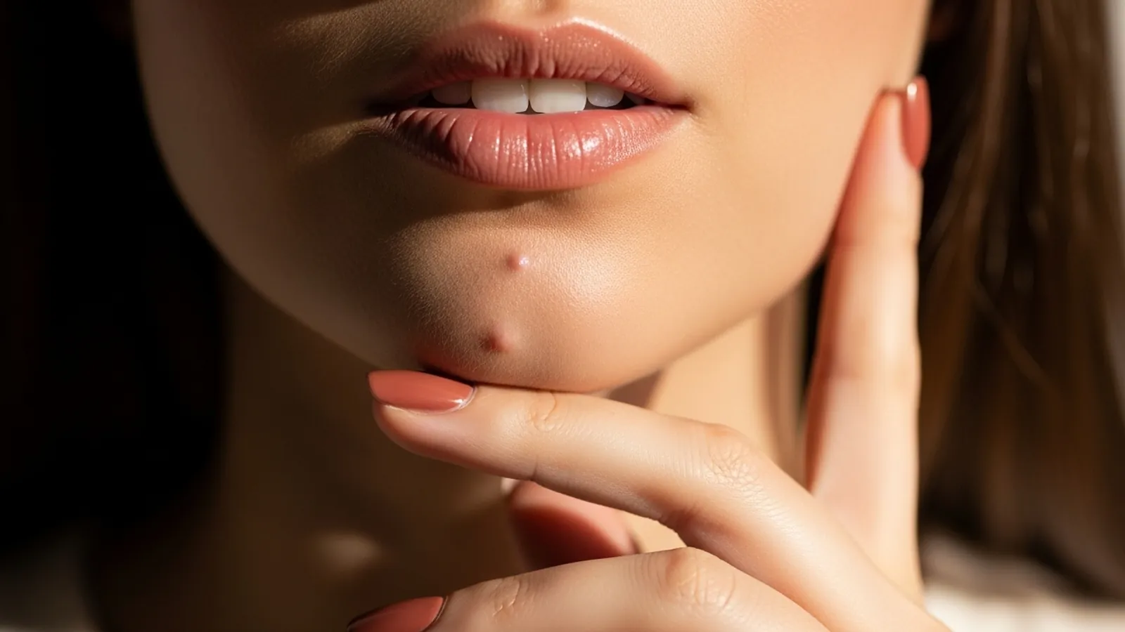 جوش هورمونی چانه