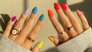 مدل ناخن دخترانه