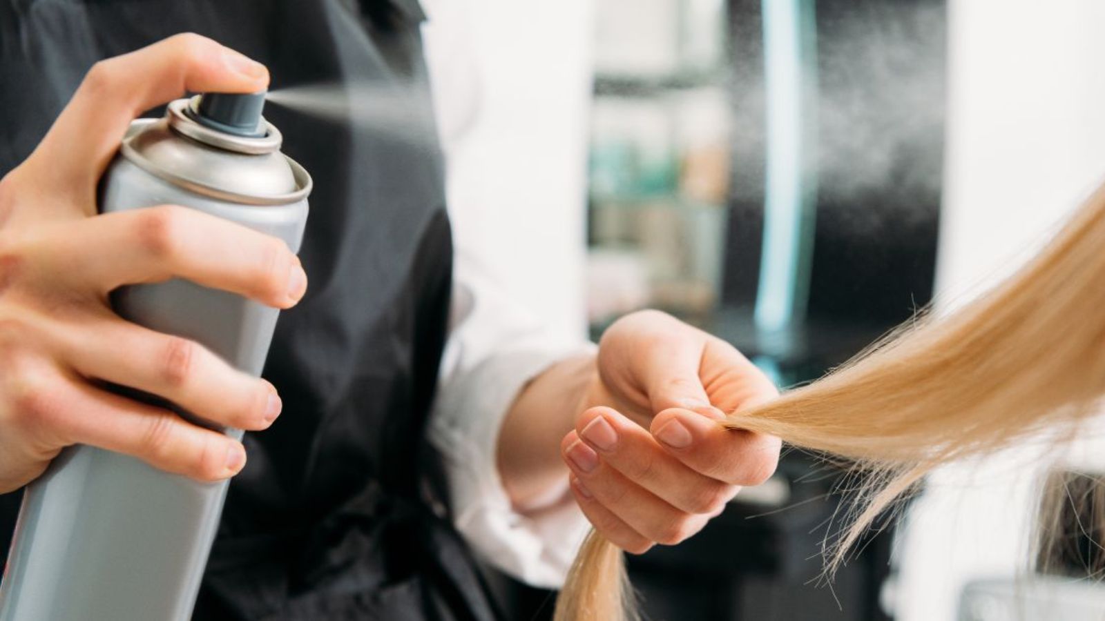 محافظت از موها با اسپری