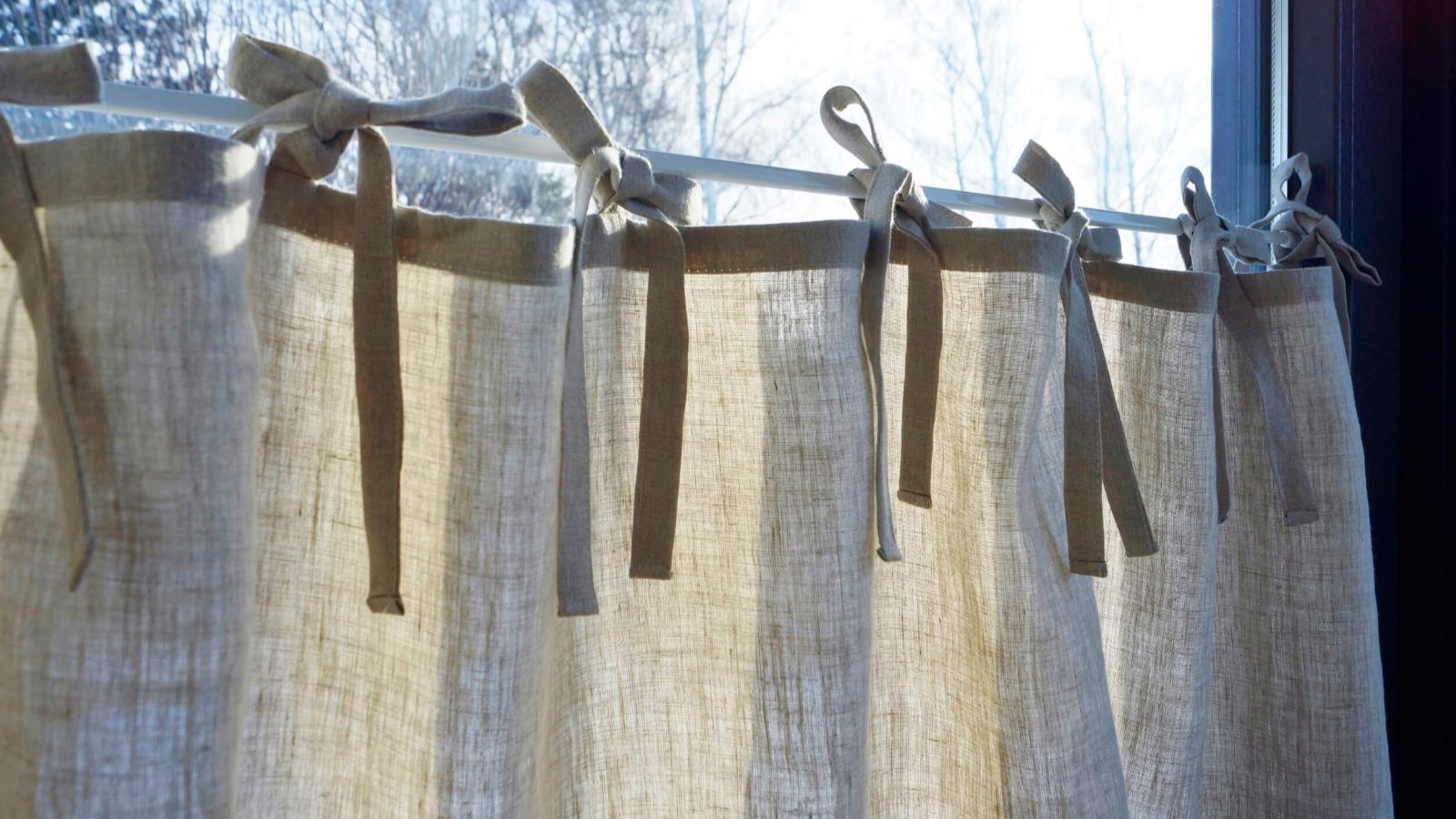 پرده بندی (Tie-Top)