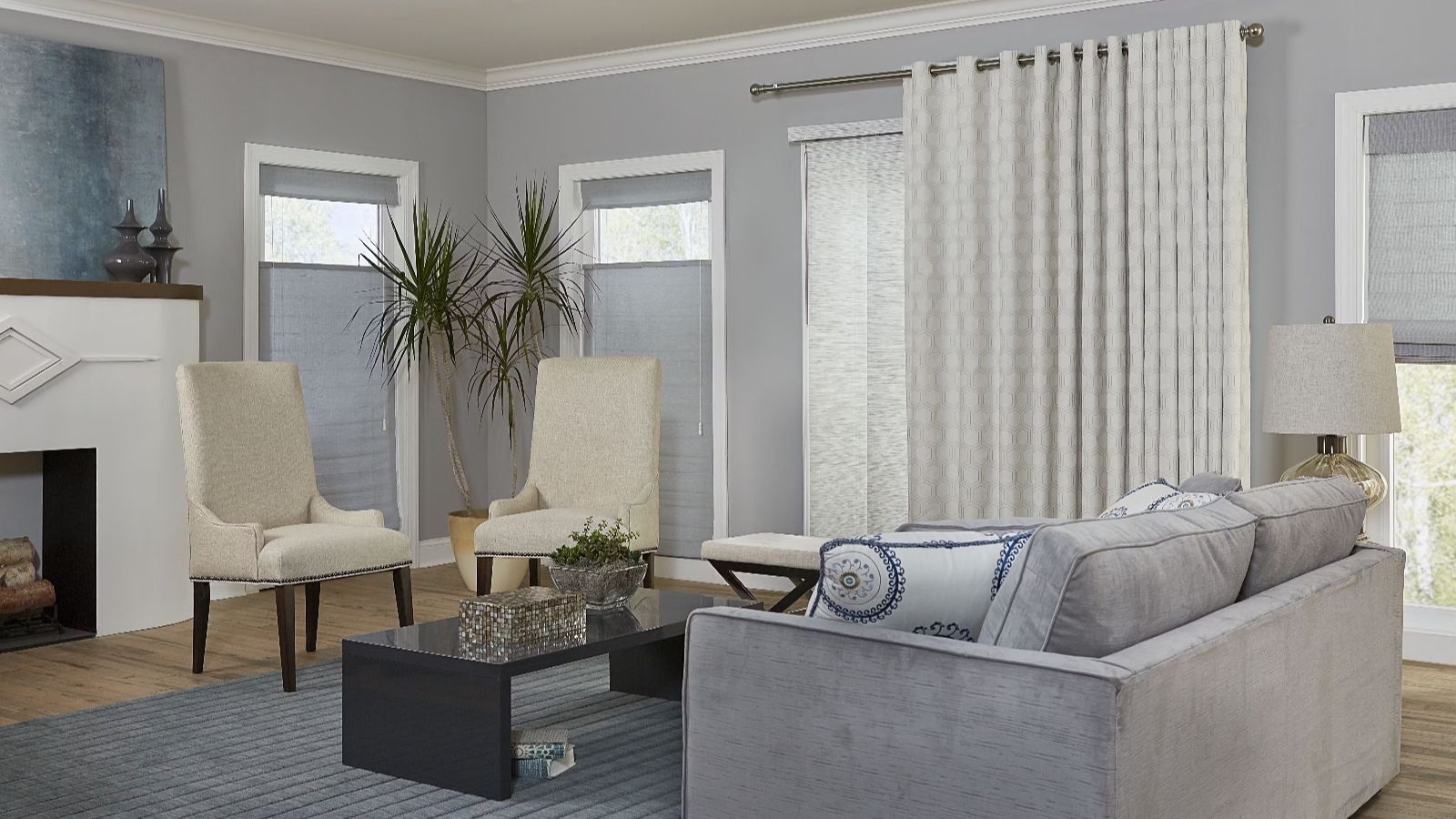 مدل پرده پذیرایی پانچ