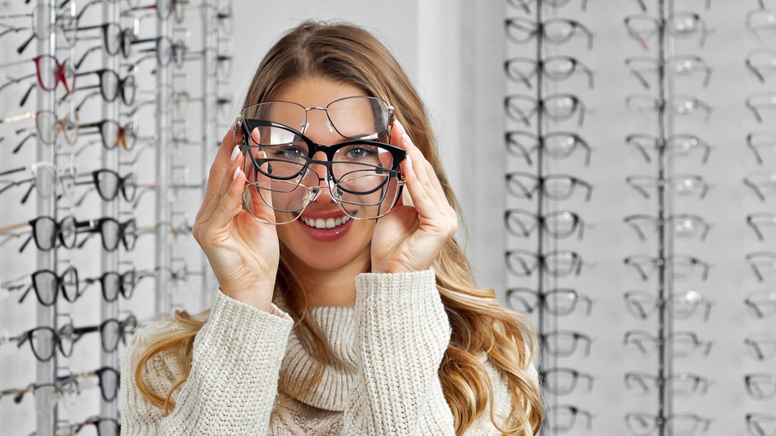 انواع فرم صورت برای عینک