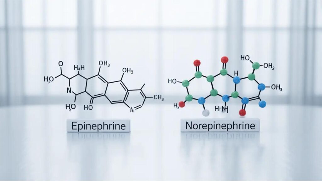 تفاوت اپی نفرین و نوراپی نفرین