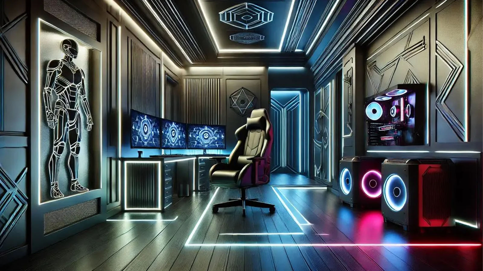 اتاق گیمینگ Sci-Fi (علمی–تخیلی)