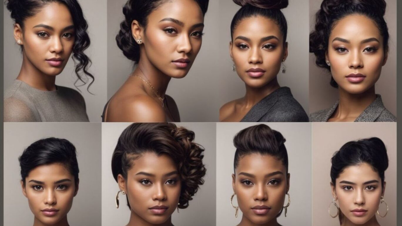 مدل مو برای فرمهای صورت زنانه