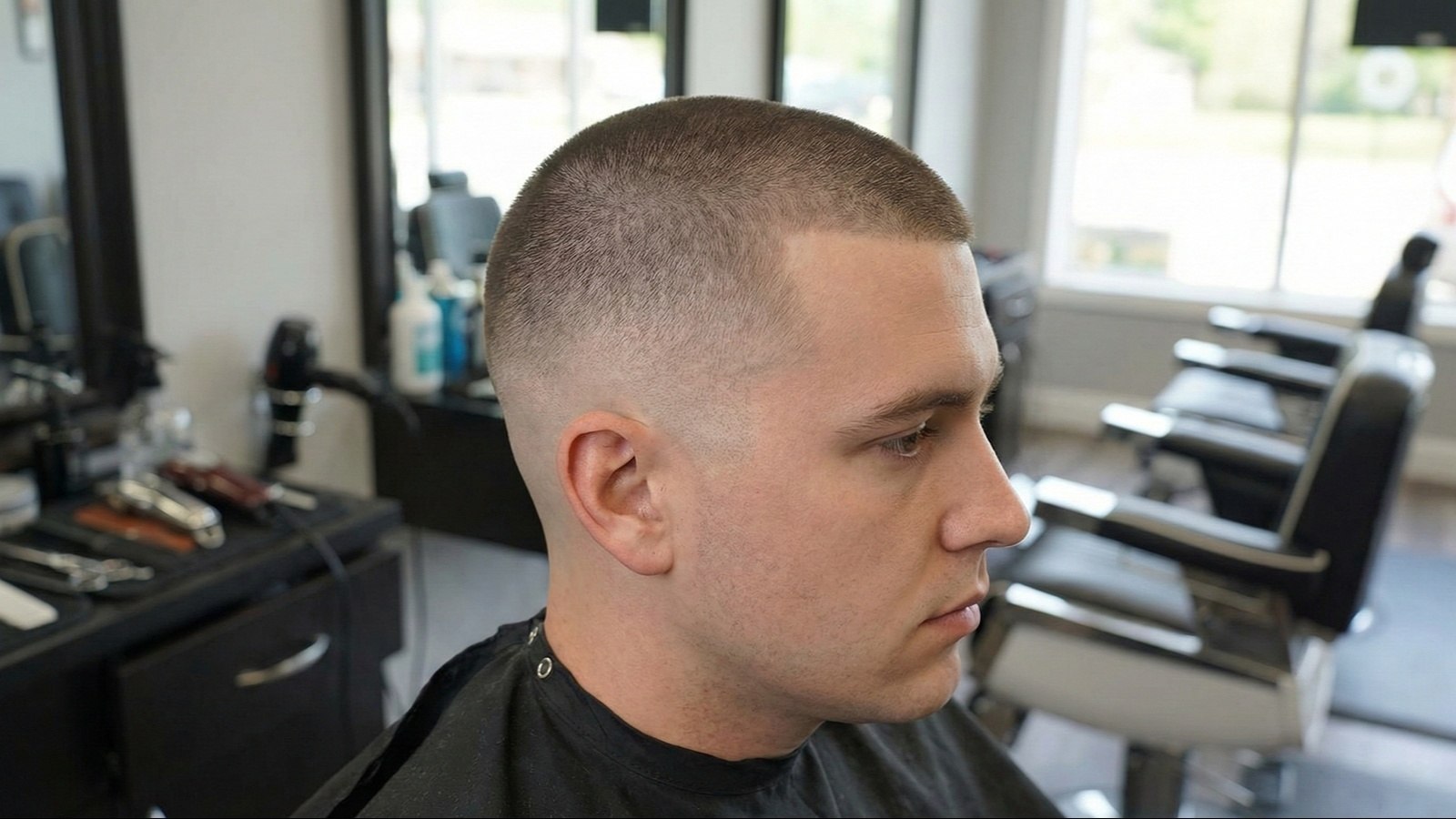buzz cut مدل موی بازکات