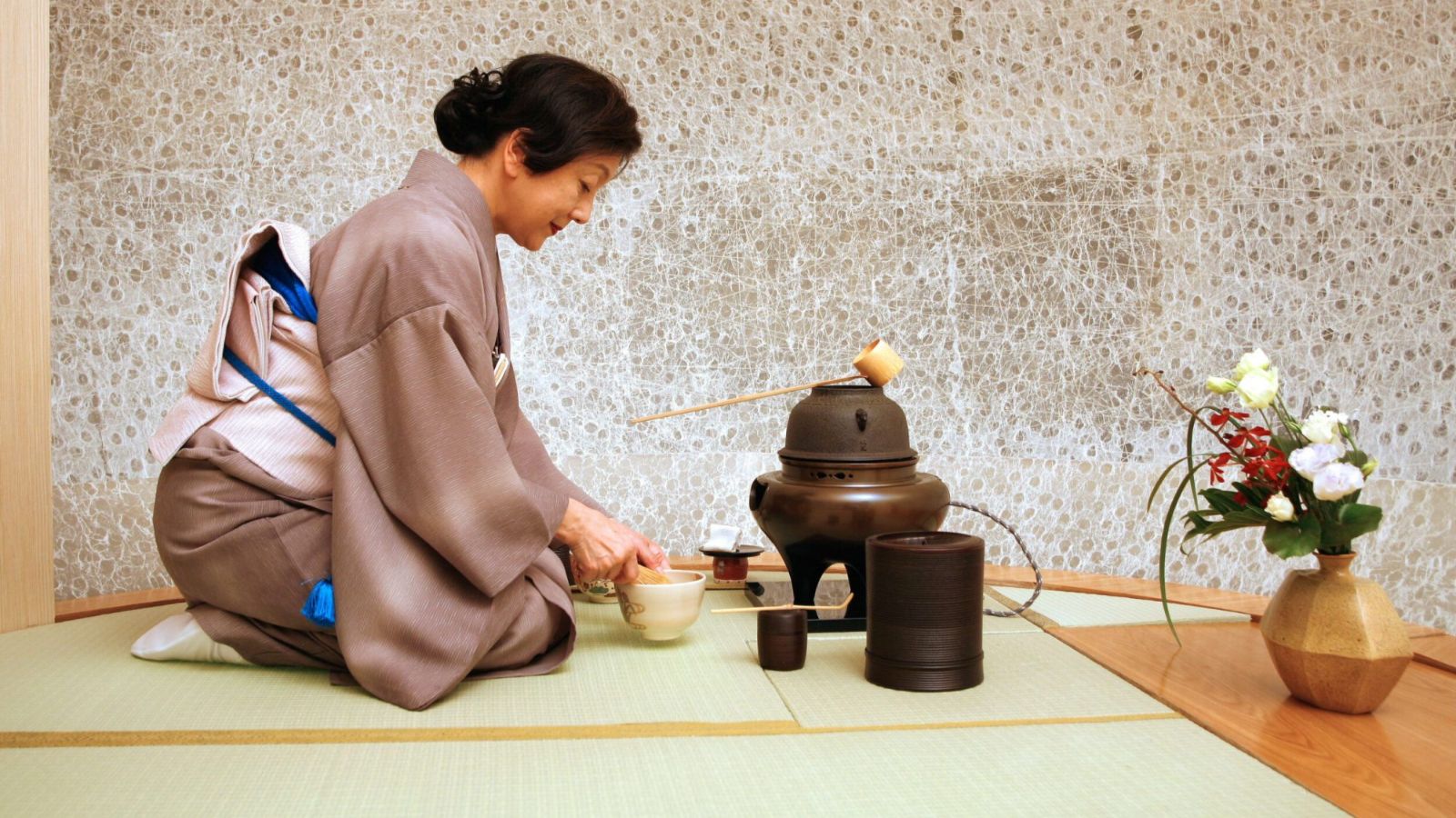 مراسم چای ماچا