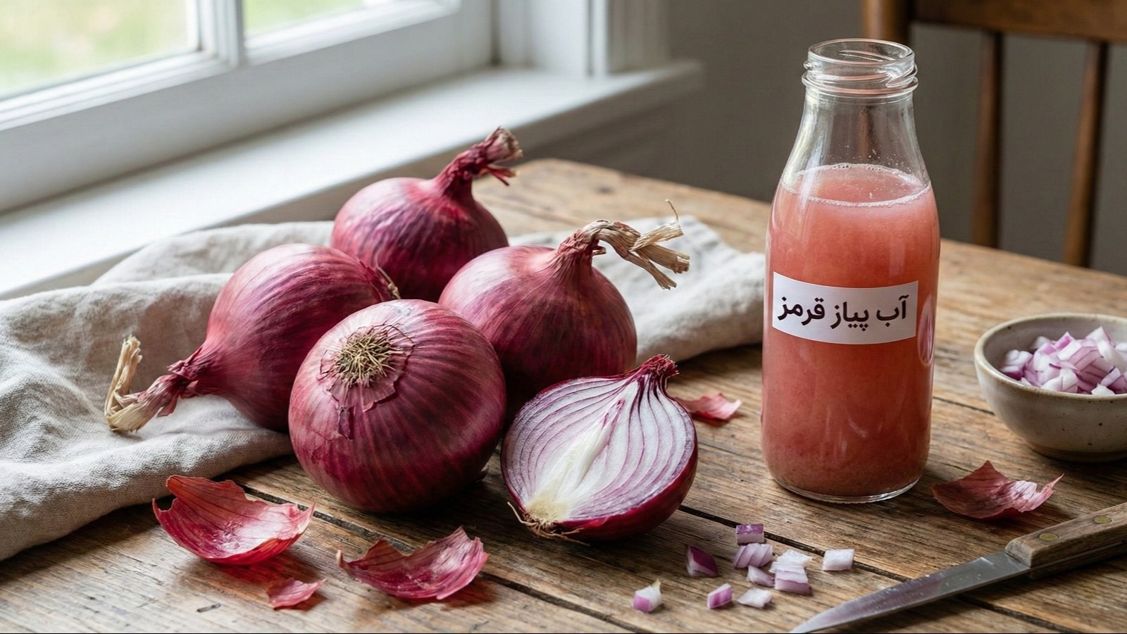 ایا پیاز برای شوره سر خوب است 