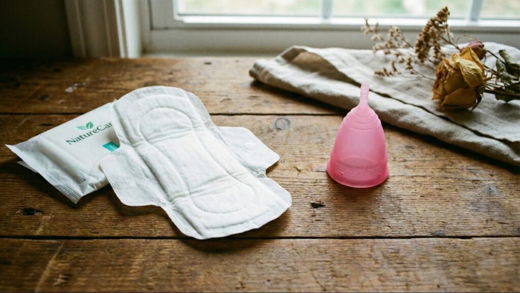 کاپ قاعدگی یا نوار بهداشتی