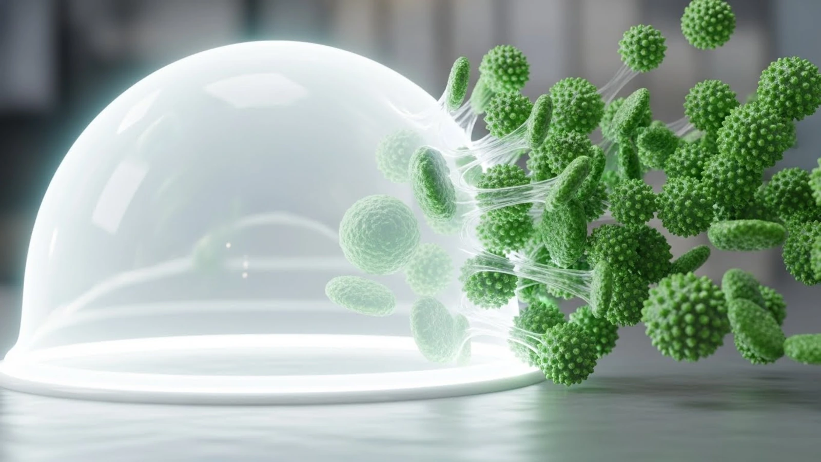 محیط‌سازی نامناسب برای رشد باکتری‌ها