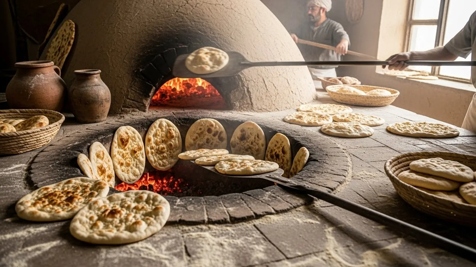 جوش شیرین در نان