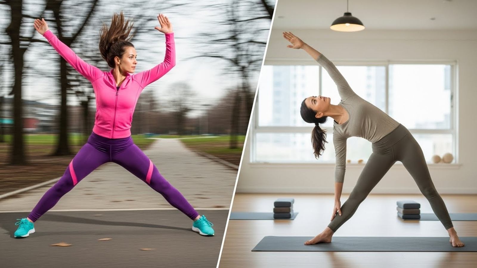 فرق بادی فلکس و یوگا