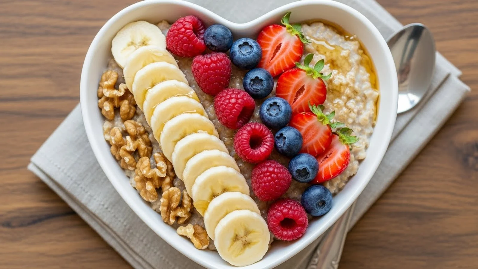 رژیم غذایی مناسب برای سلامت قلب با محوریت موز