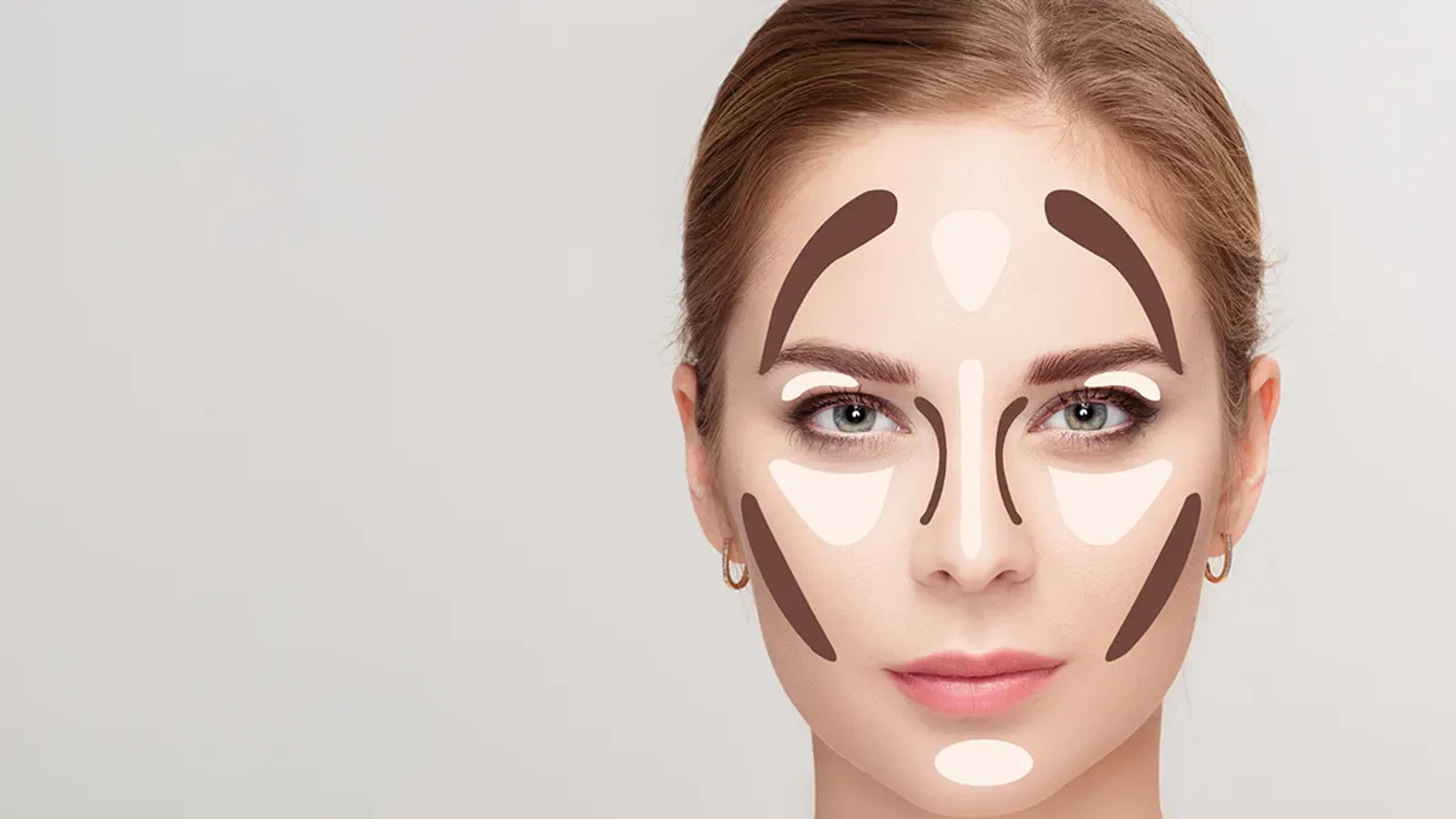 کانتور فرم صورت لاغر