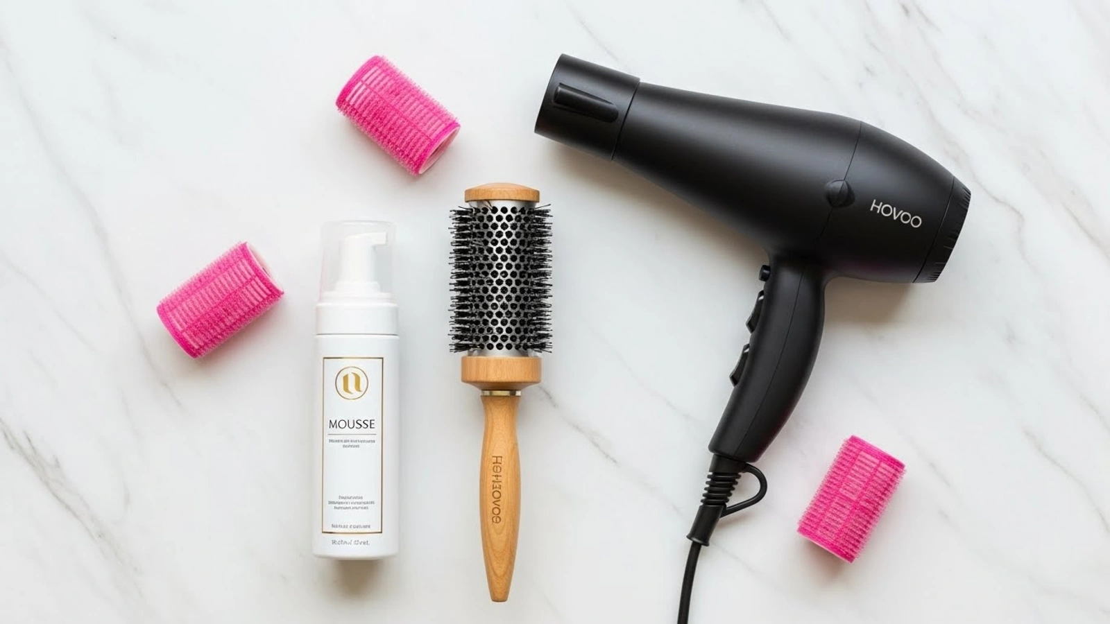 حجم دادن مو