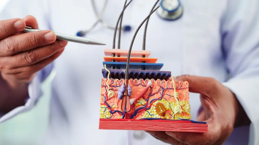 ساختار ساقه مو