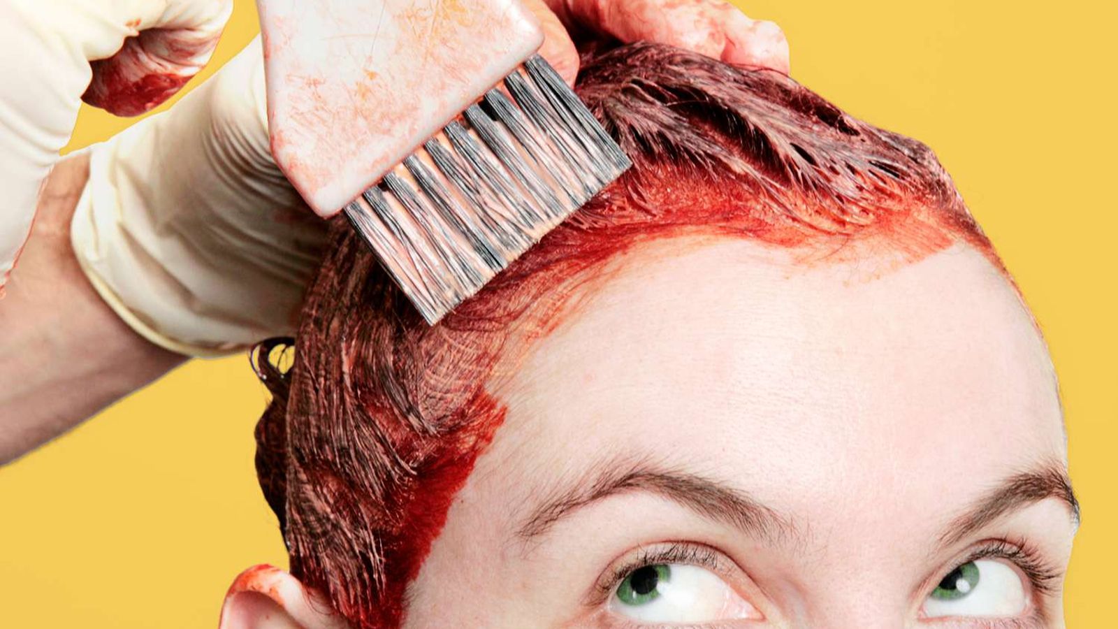 رنگ کردن مو