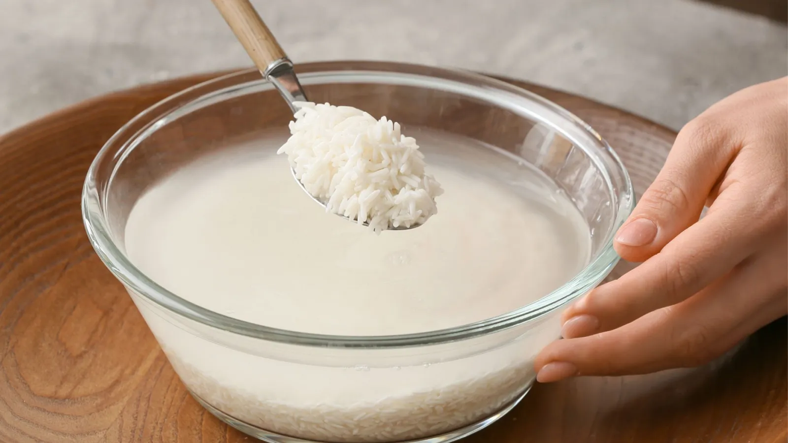 از بین بردن بیماری‌های معده با استفاده از آب برنج