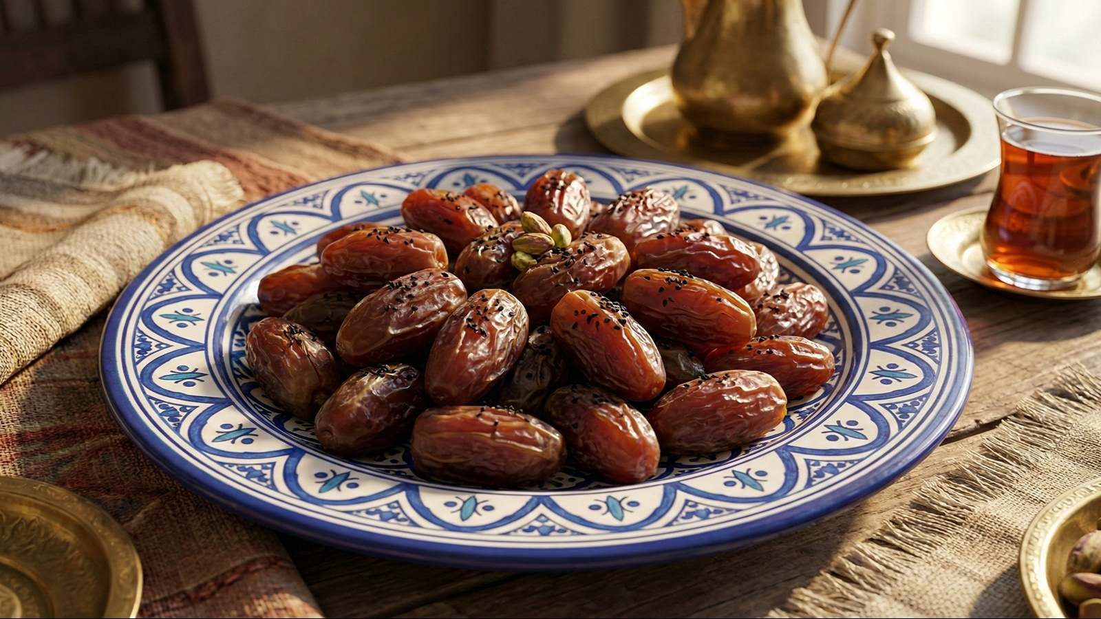 خرما و سیاه دانه برای معده