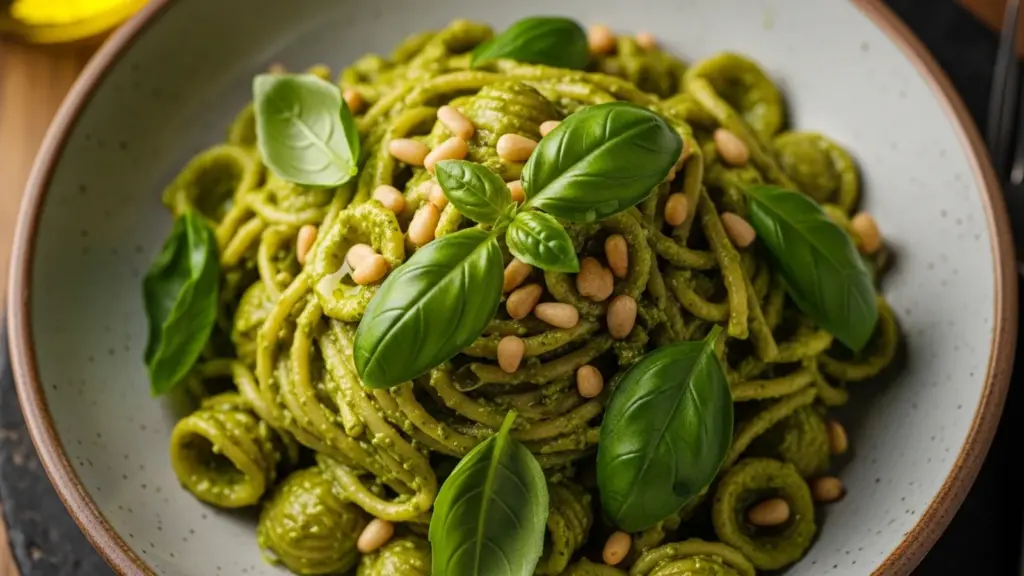 طرز تهيه پاستا پستو