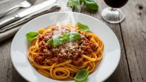 طرز تهيه پاستا بولونز