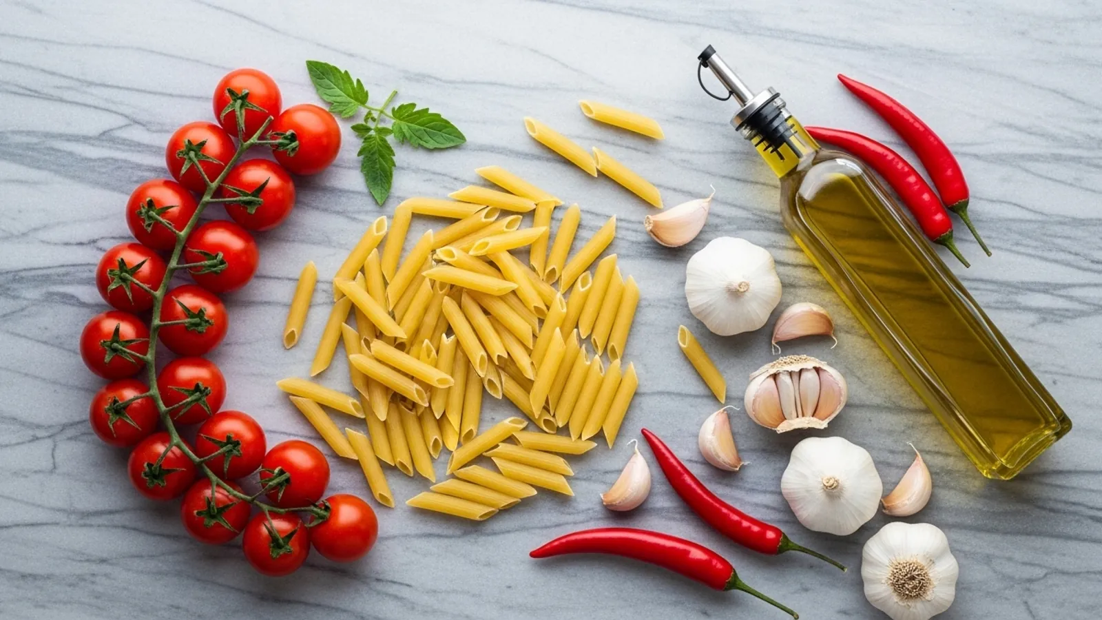 طرز تهيه پاستا عربيتا (آرابياتا)