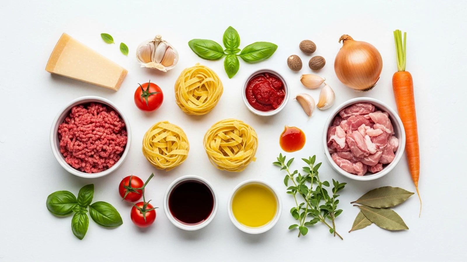 طرز تهيه پاستا بولونز