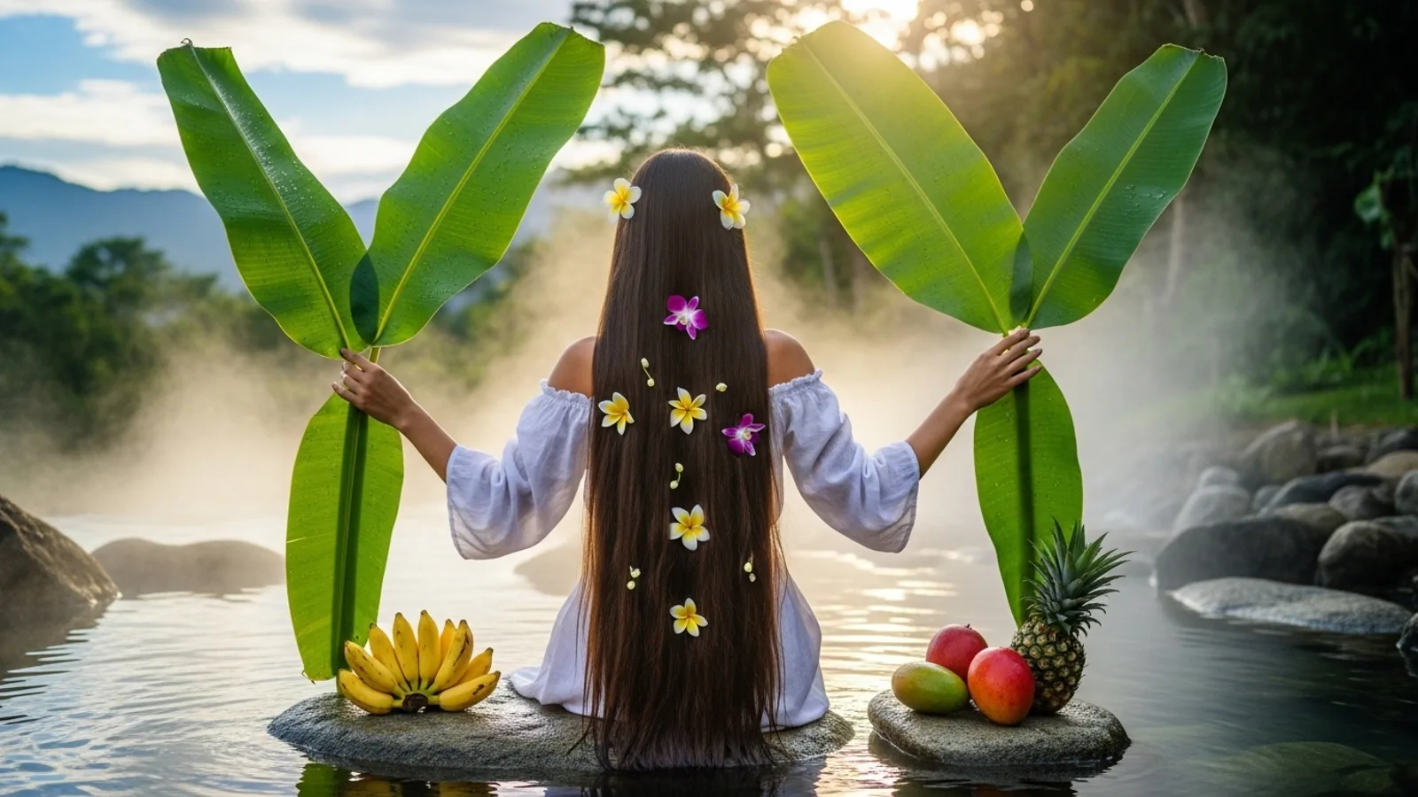 فواید موز برای مو