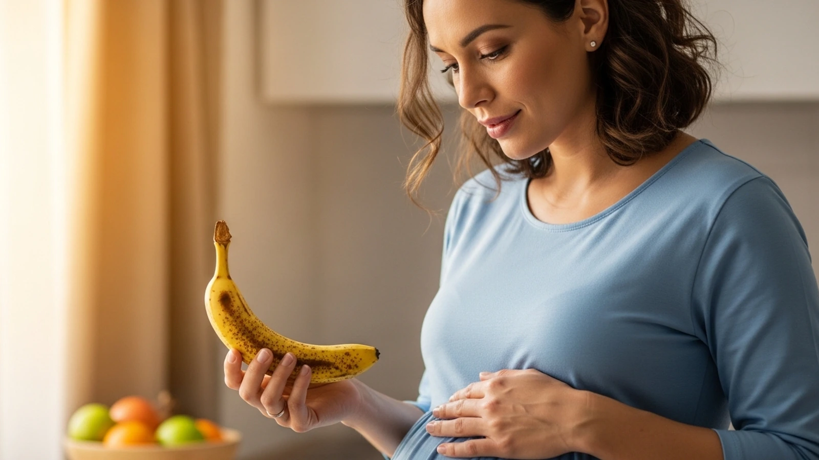 عوارض و موارد احتیاط در مصرف موز در بارداری