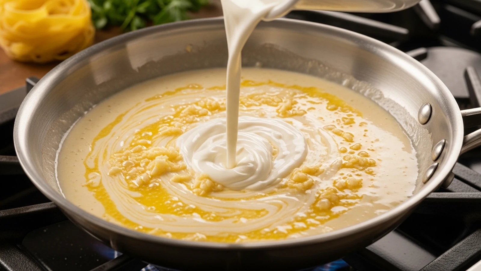 مرحله ۵: تهیه سس مخصوص و ترکیب طعم‌ها