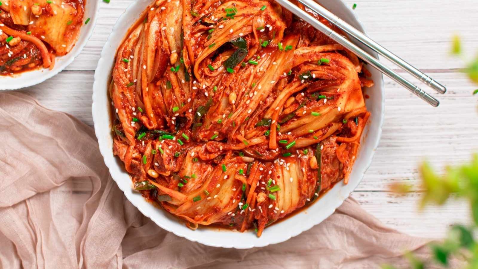 طرز تهیه کیمچی کاهو ساده؛ نسخه‌ای سریع برای شروع