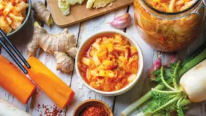 طرز تهیه کیمچی خانگی؛ آموزش کامل و مرحله‌به‌مرحله به روش ساده و تخمیری