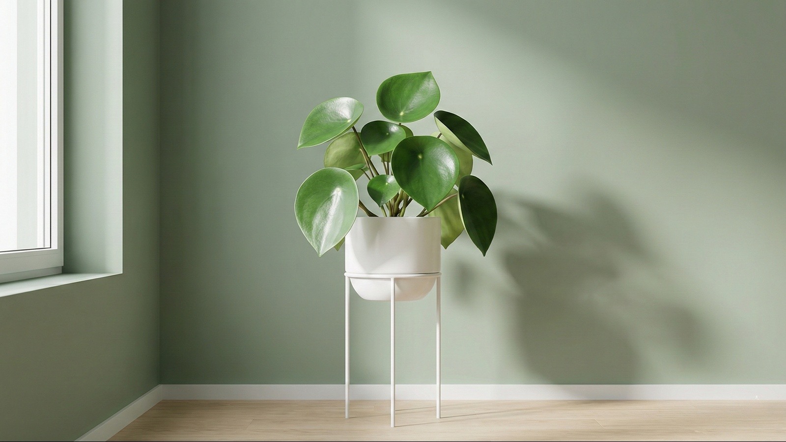 برگ قاشقی پپرومیا قطره باران