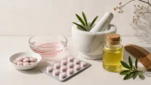 قرص ال دی برای رشد مو؛ تاثیر، نحوه استفاده و عوارض در مردان