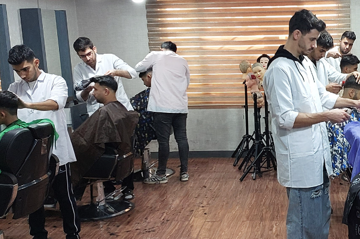 آموزشگاه آرایشگری مردانه گرگان