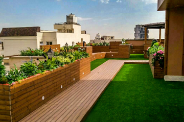 اجرای روف گاردن 