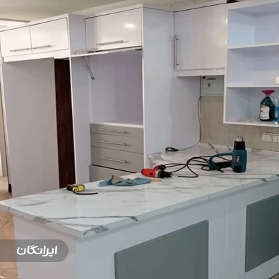 خدمات برچسب کابینت عزیزی